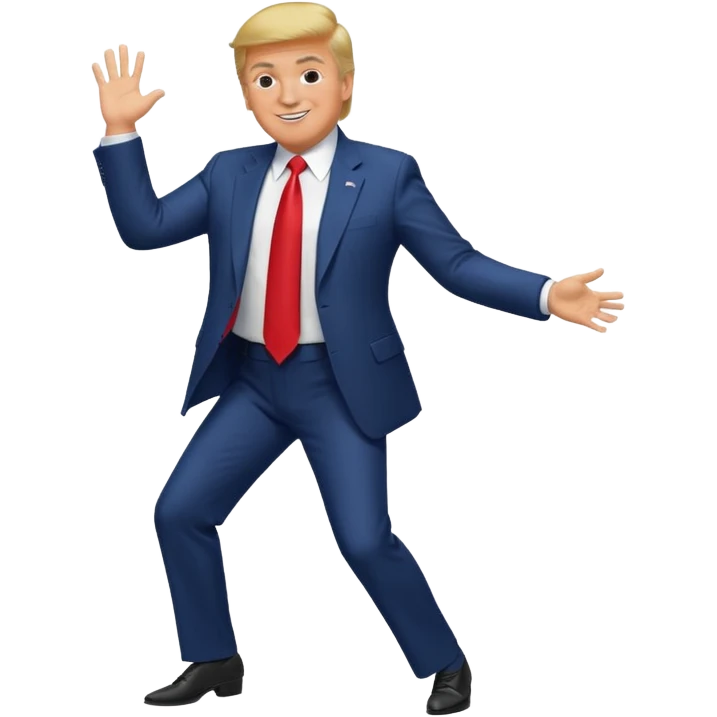 trump dance emoji