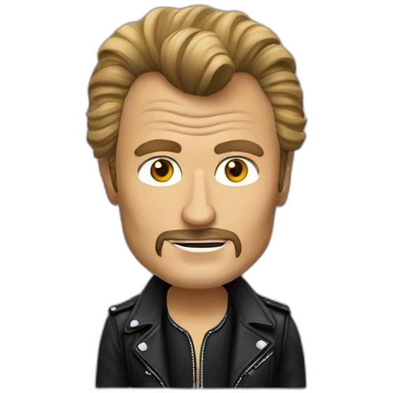 Johnny Hallyday emoji