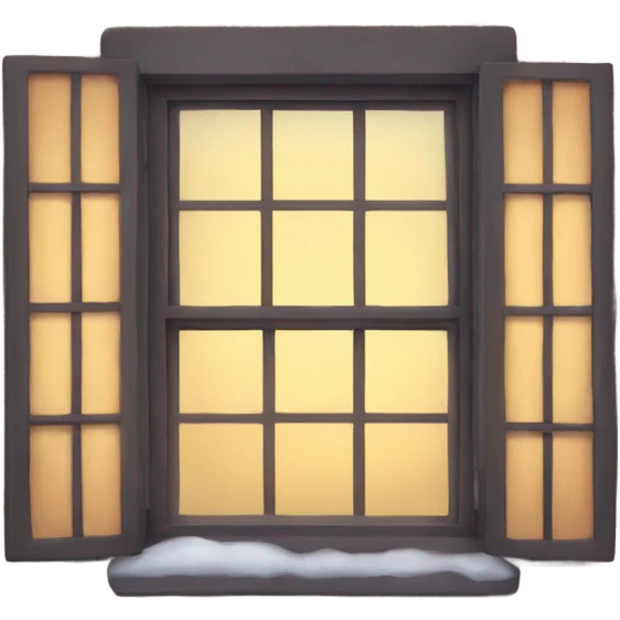 Cozy window  emoji
