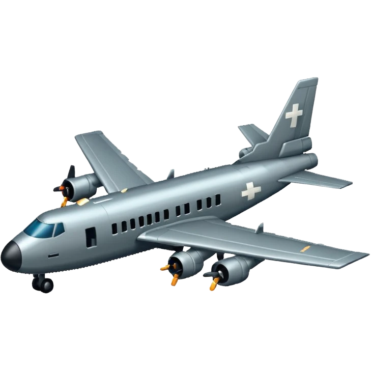 8bit bomber airplane emoji