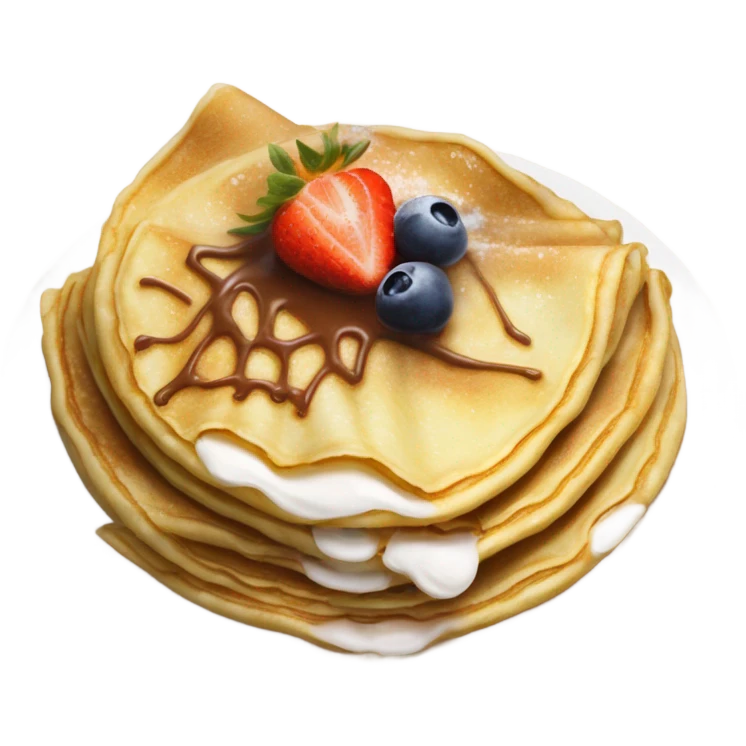 Crepe emoji