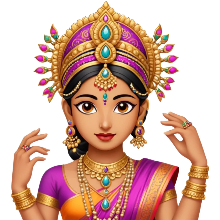 Hindu dancing emoji