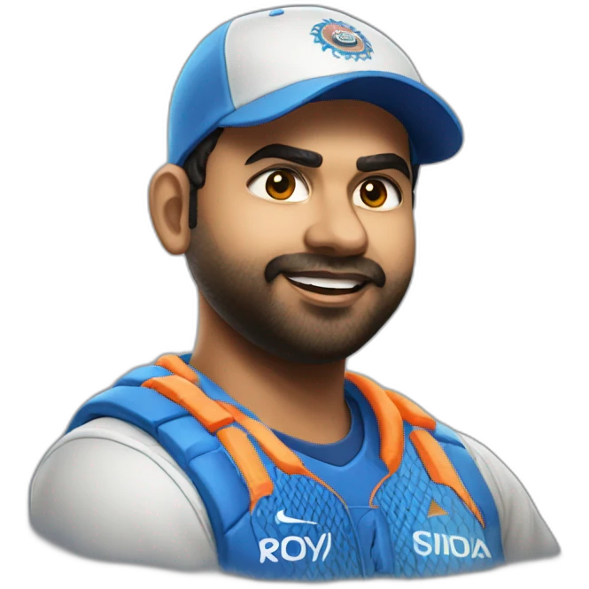 Rohit Sharma emoji