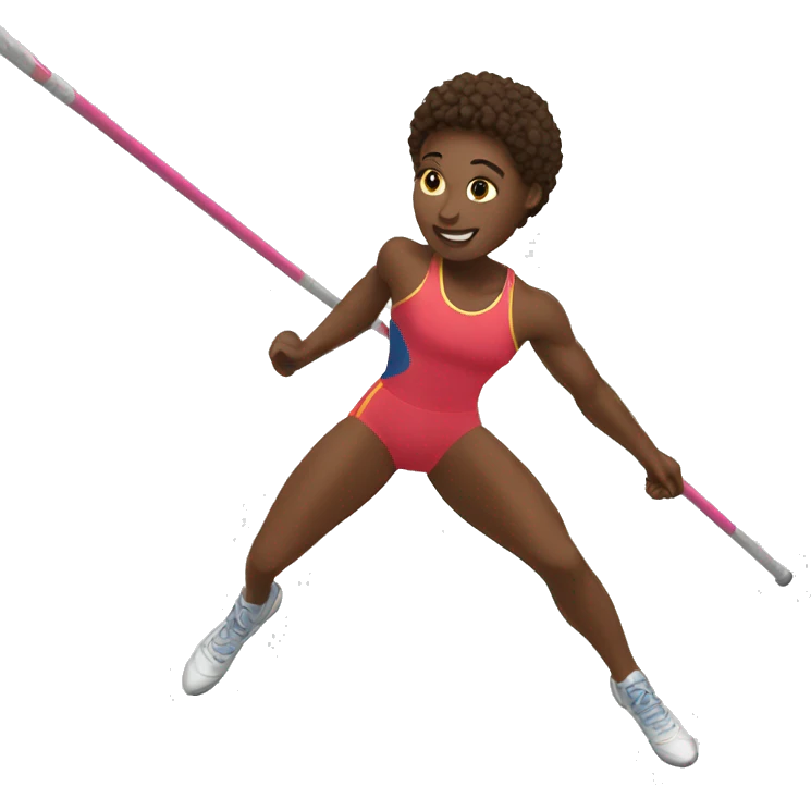 Pole vaulter emoji