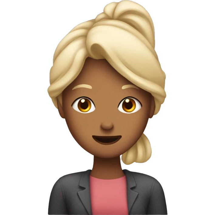 one woman saying something into the ear of another woman closing by hand emoji