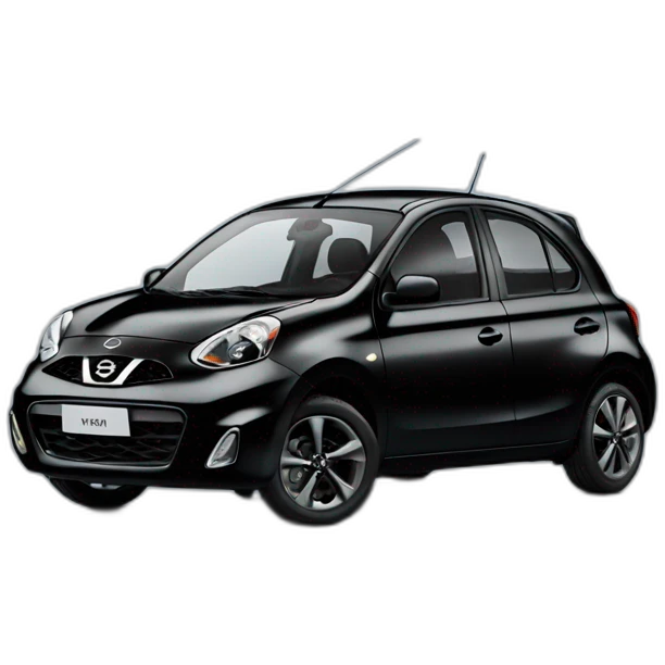 2021 Nissan Micra noir emoji