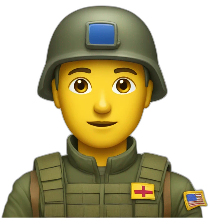 Solder ukraine emoji