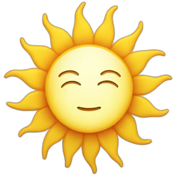 sun emoji