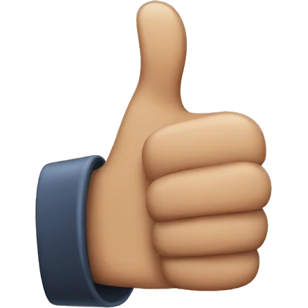 thumbs up emoji