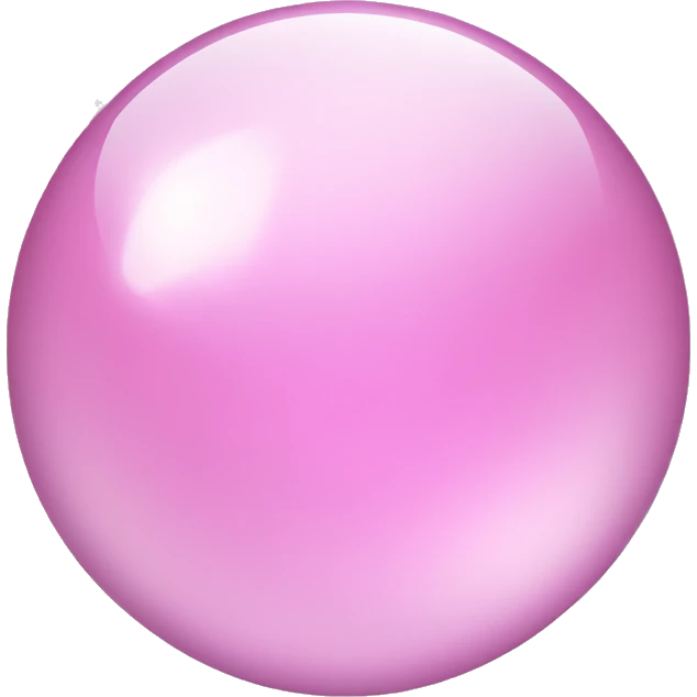 Light pink magic crystal ball emoji