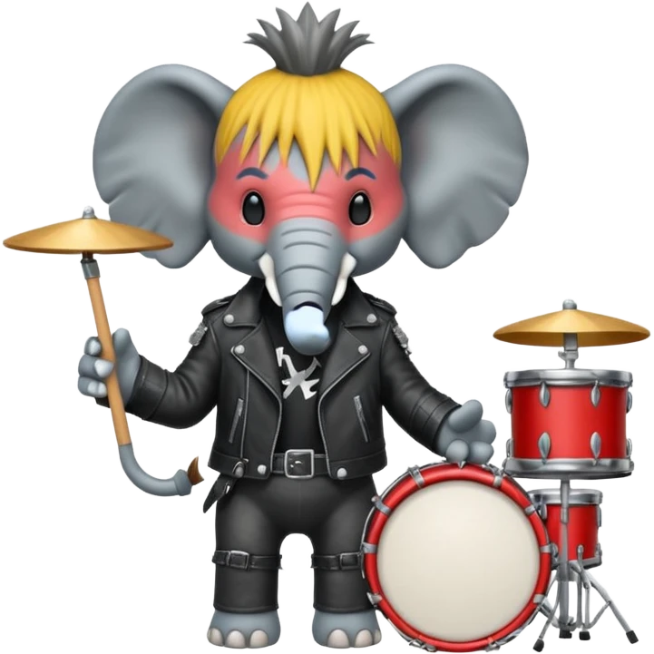 drummer elephant punk emoji