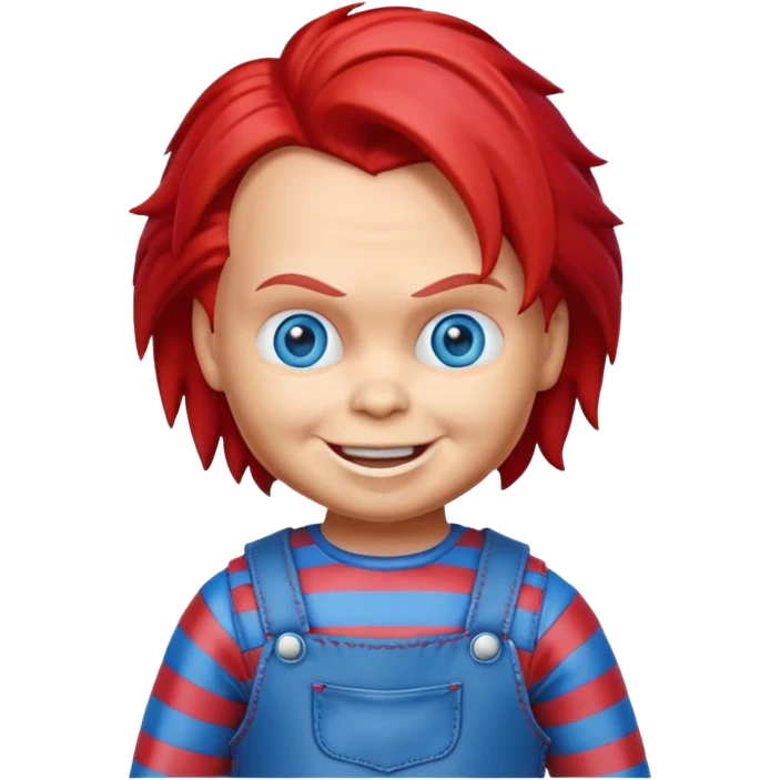 Un emojin de chuky emoji