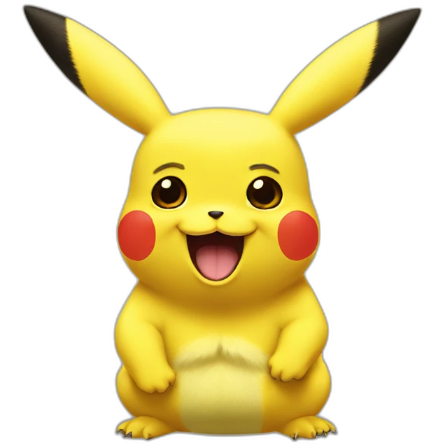 pikachu-shrek-face emoji