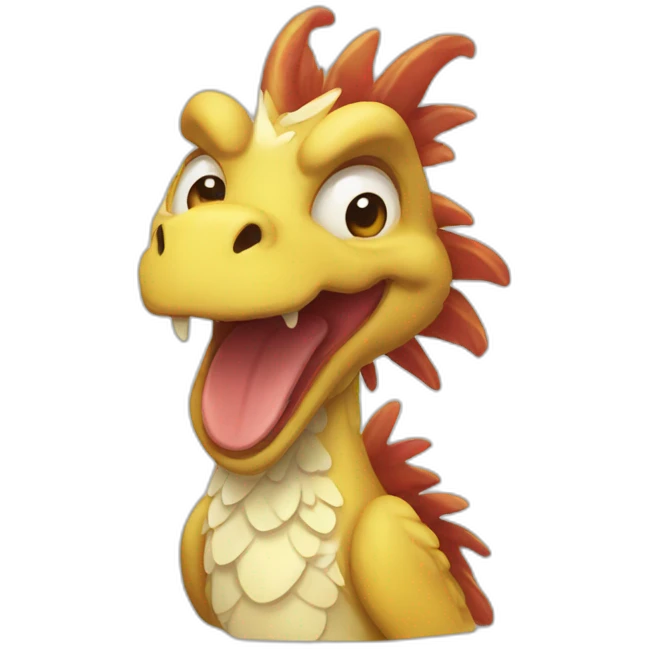 chiken dragon emoji