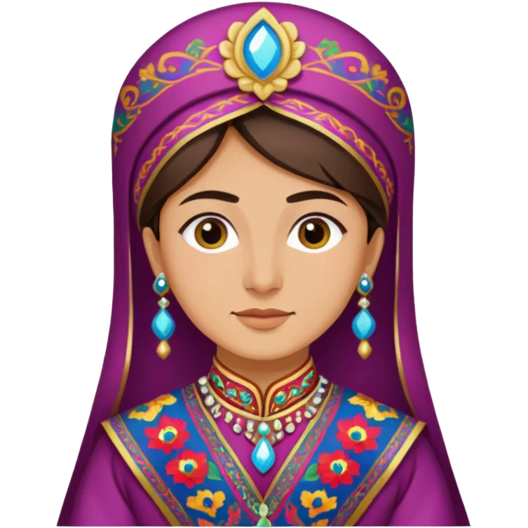 azerbaijan traditional dress emoji