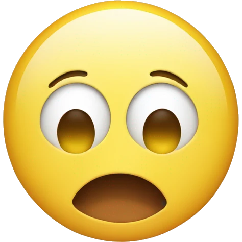 Smiley face with acne emoji