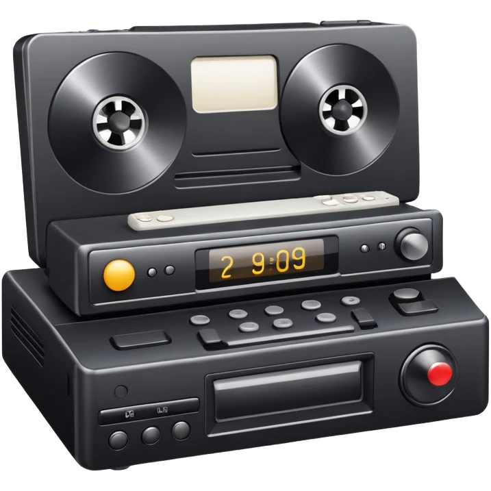 VCR player emoji