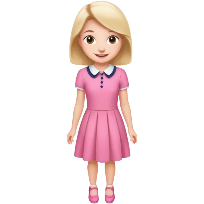 Cute preppy and pink emoji
