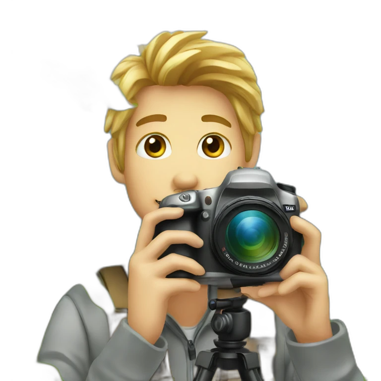 camera and nature photographer emoji