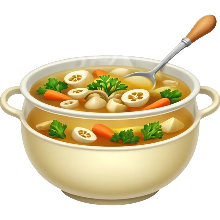 Broth, Soup. emoji