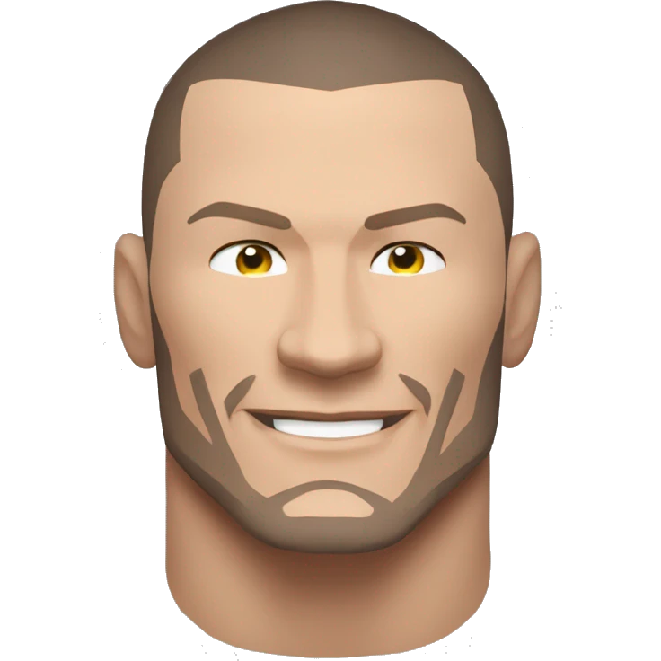Randy Orton wwe superstar le plus réaliste possible qui fait un rko emoji