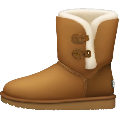 Short ugg boots emoji