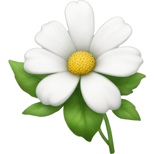 White flower emoji