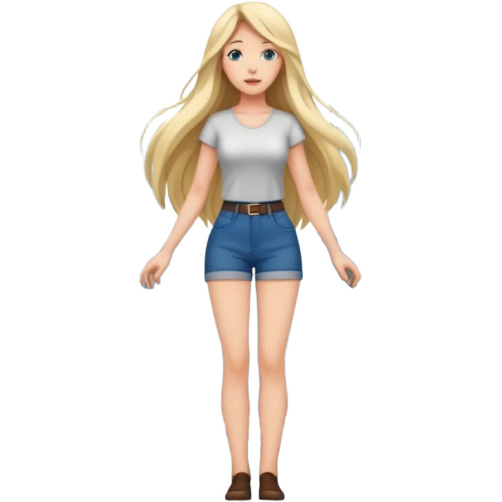 Giantess in a city emoji