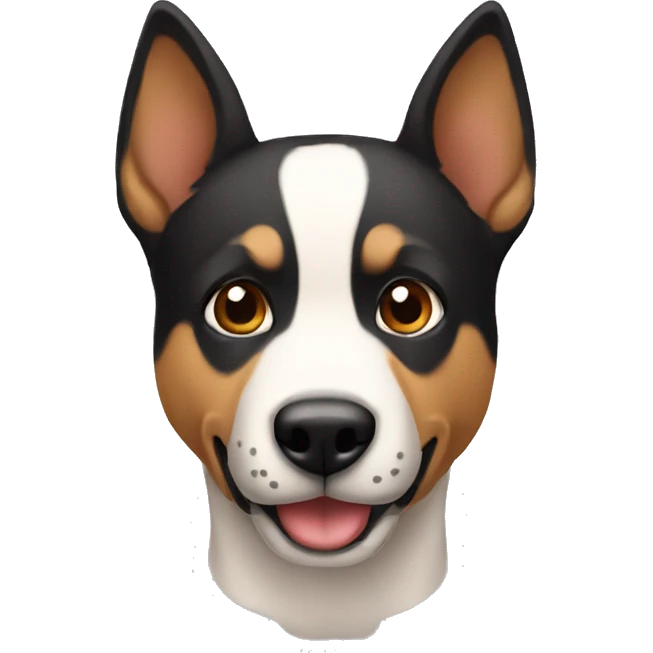 perro tonto emoji