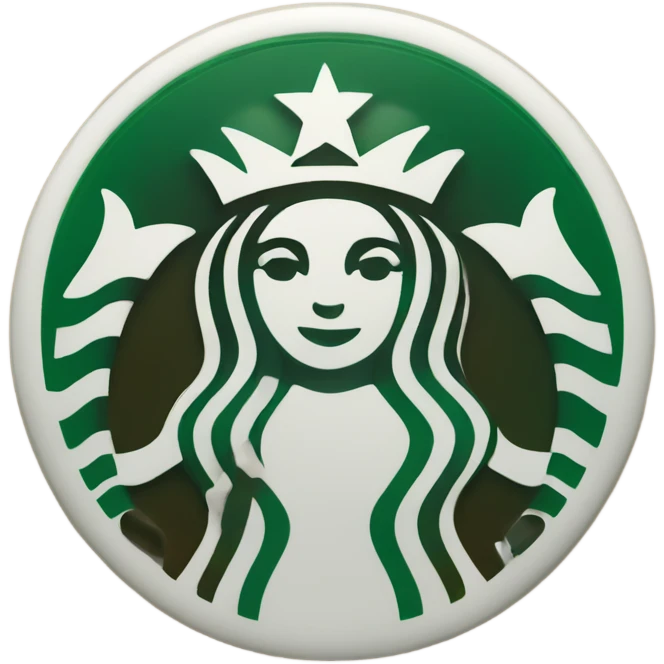 Starbucks logo emoji