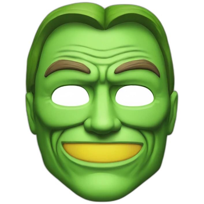 Jim Carrey the mask emoji