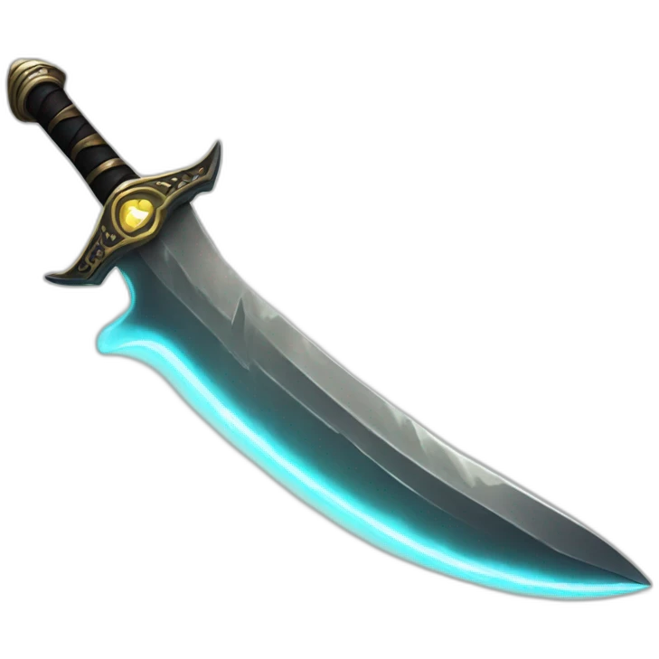 Sting sword glows thunder emoji