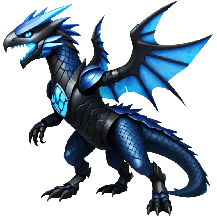 Punk’ish Edgy Futuristic Badass Dark Gothic Zekrom-aktuaren-Aurorus-Hybrid-Creature emoji