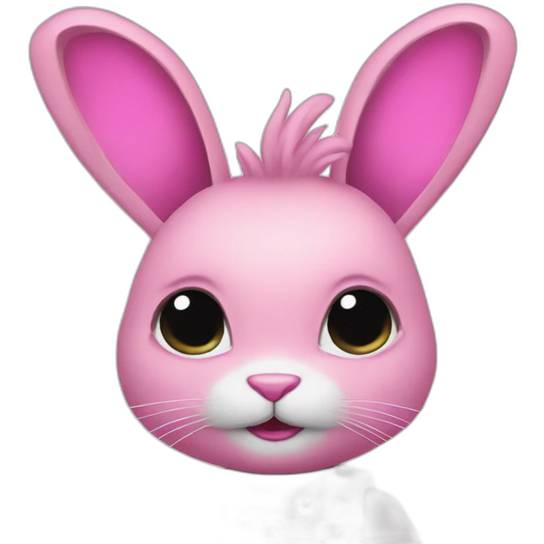 bunny pink punk emoji