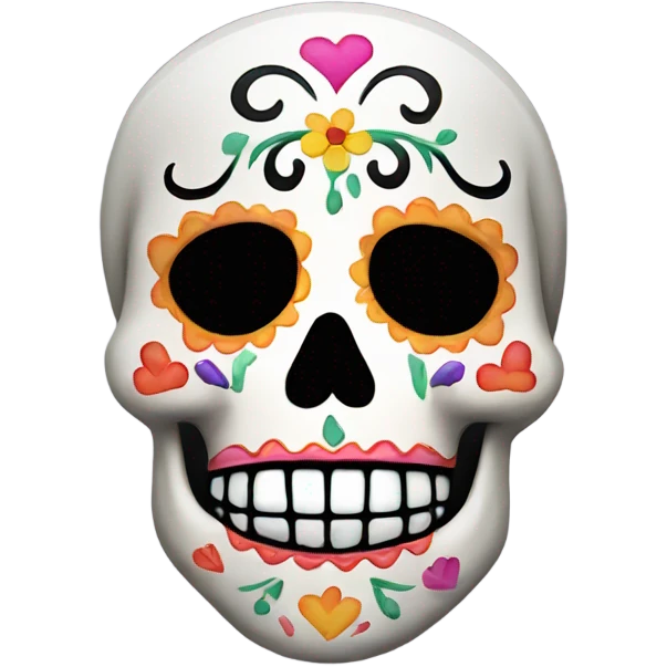 Sugar skull emoji