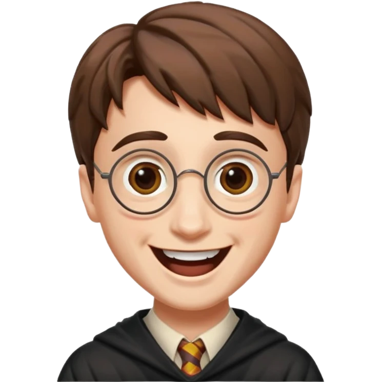 Harry Potter laughing emoji