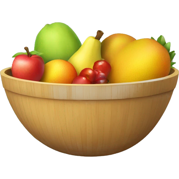 Fruit bowl emoji