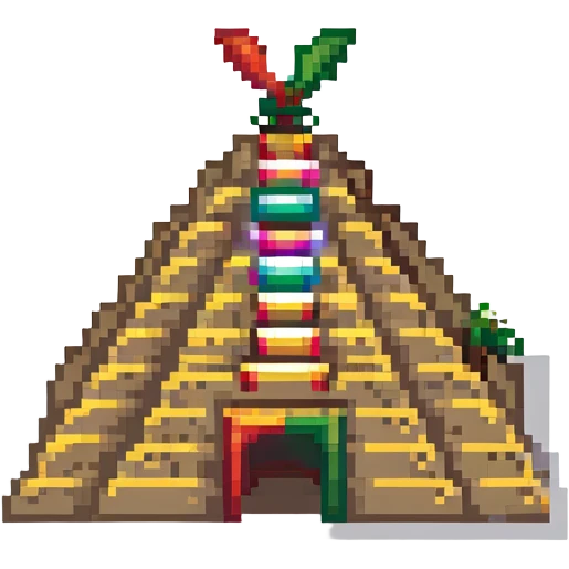 Mexican pyramid emoji