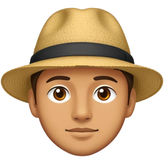 Alex Fuhr in a hat emoji