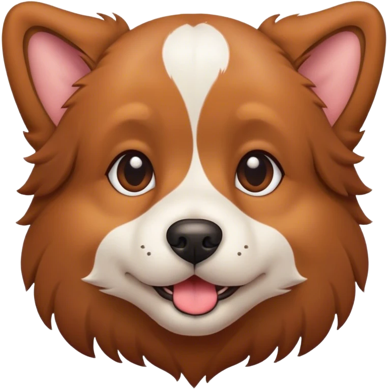 Cute dog  emoji