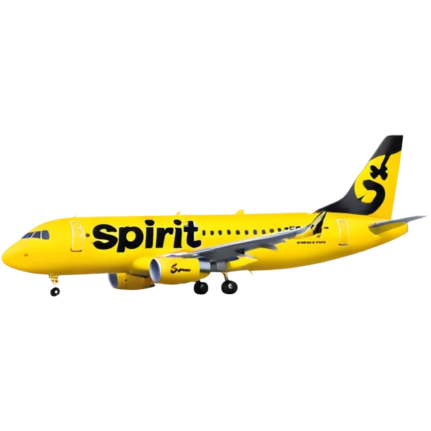 Spirt airlines logo  emoji