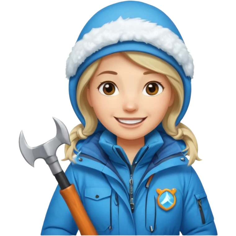 FEMALE GLACIOLOGIST emoji