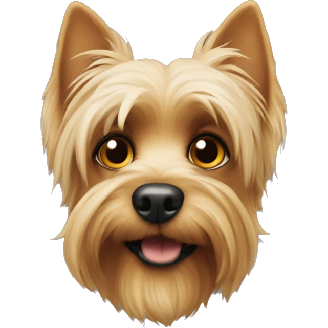 Yorkshire dog emoji