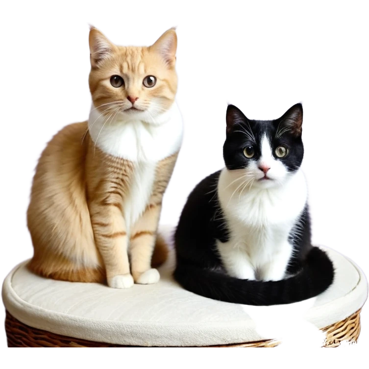 Коты с надписью про любовь emoji