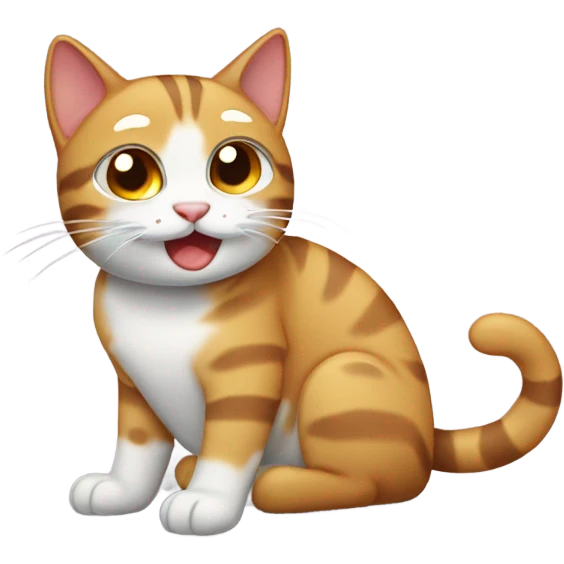 gato atigrado durmiendo emoji