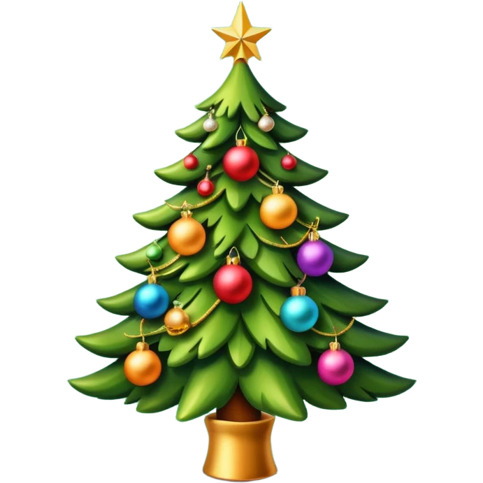 lighting chistmas tree emoji