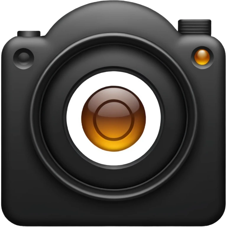 create a camera aperture emoji with black blades, 24px should be the emoji emoji