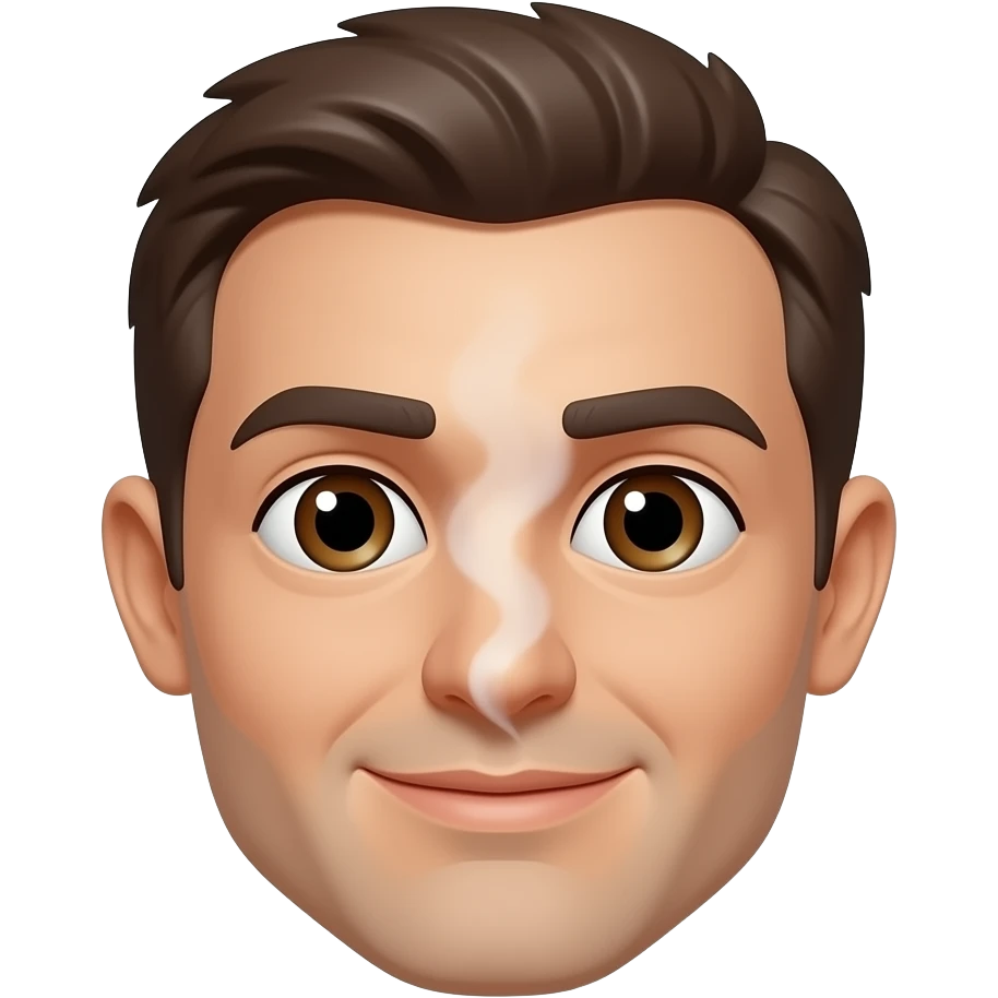 face with steam from nose emoji