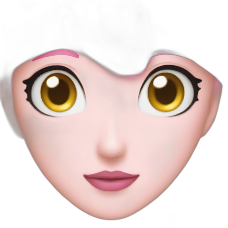 sailor moon face close emoji