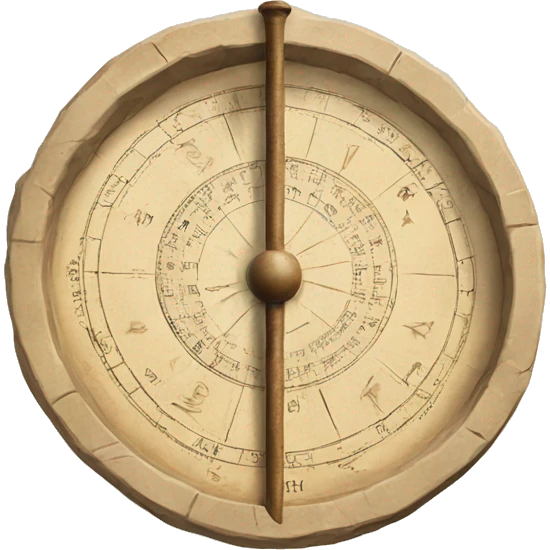 oldtime  sundial emoji